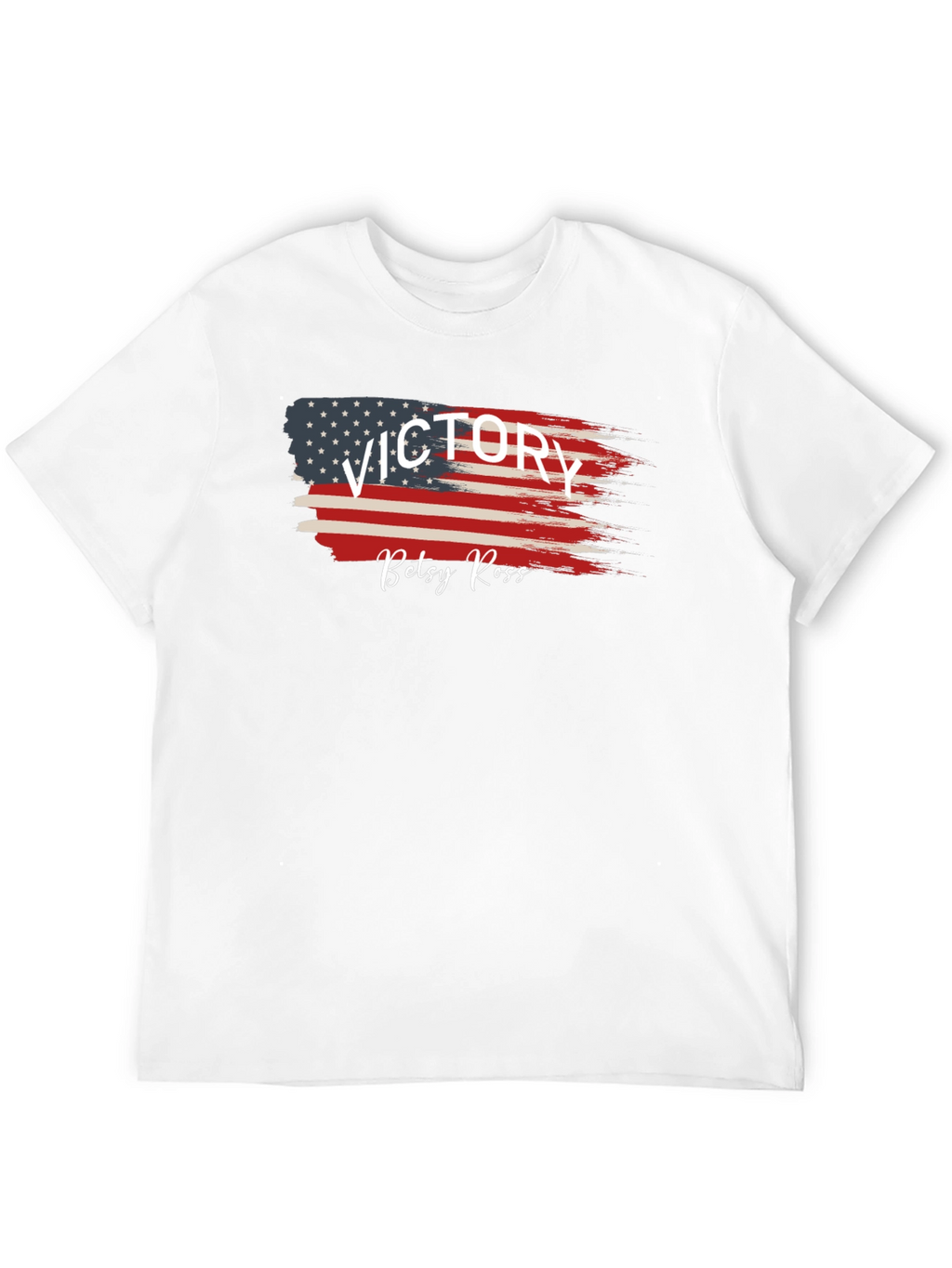 Victory Betsy Ross Flag Graphic Tee - Black
