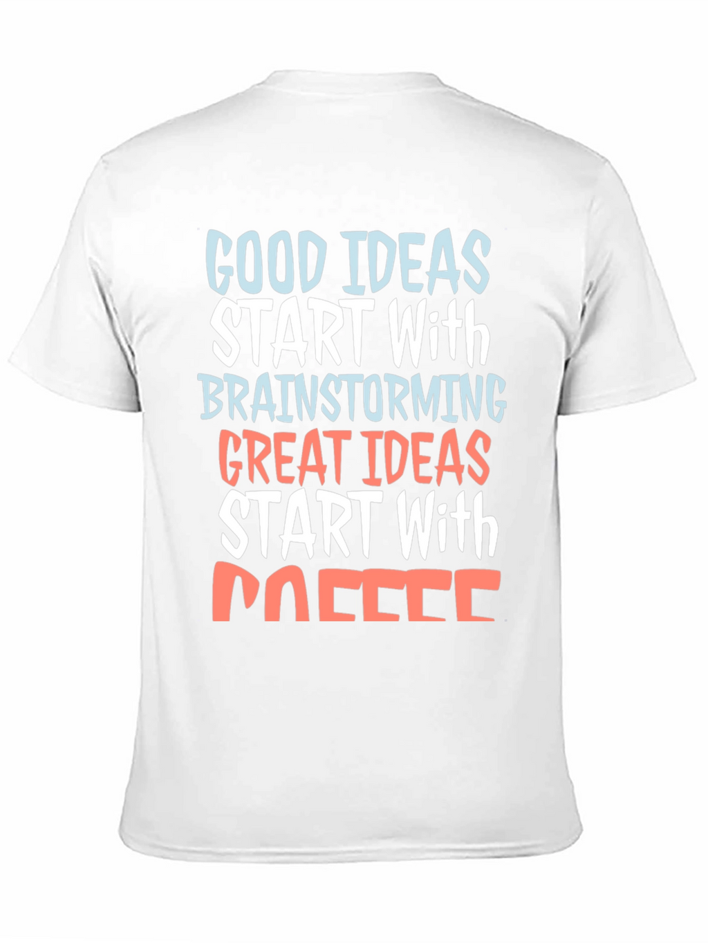 Coffee Brainstorming Graphic Tee