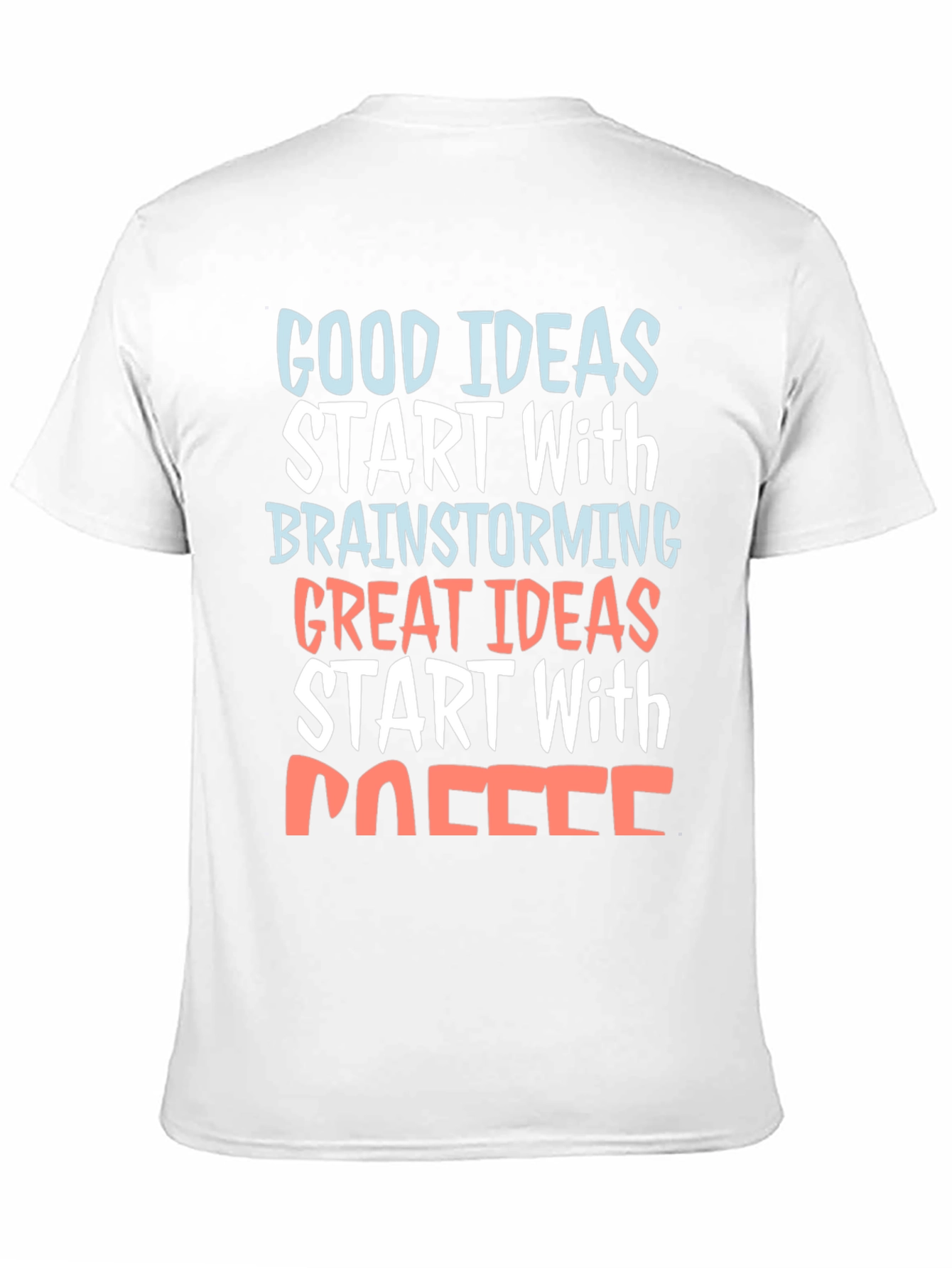 Coffee Brainstorming Graphic Tee