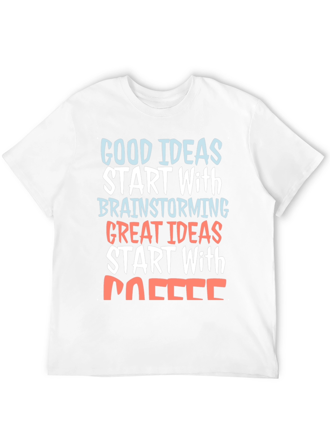 Coffee Brainstorming Graphic Tee