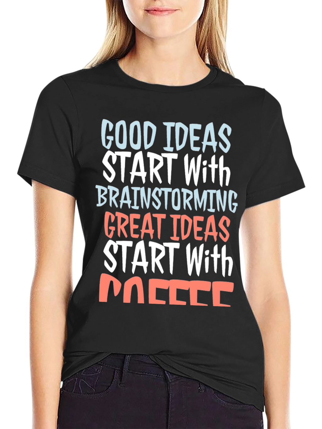 Coffee Brainstorming Graphic Tee