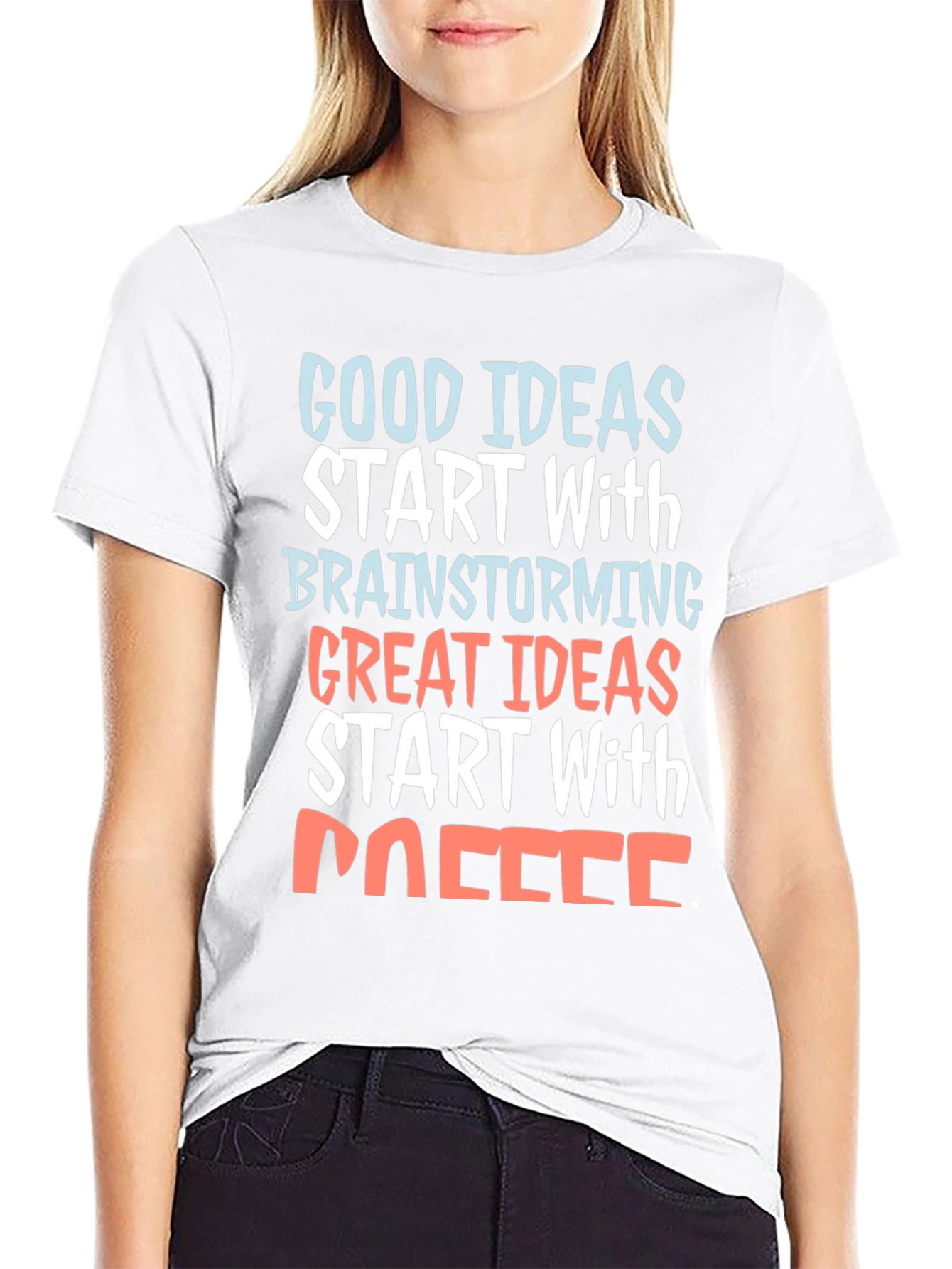 Coffee Brainstorming Graphic Tee