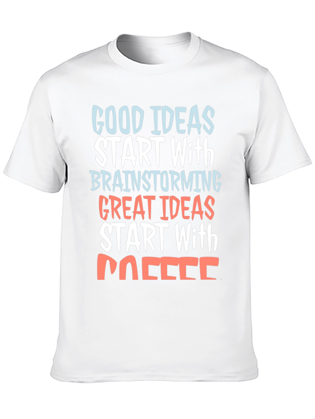 Coffee Brainstorming Graphic Tee