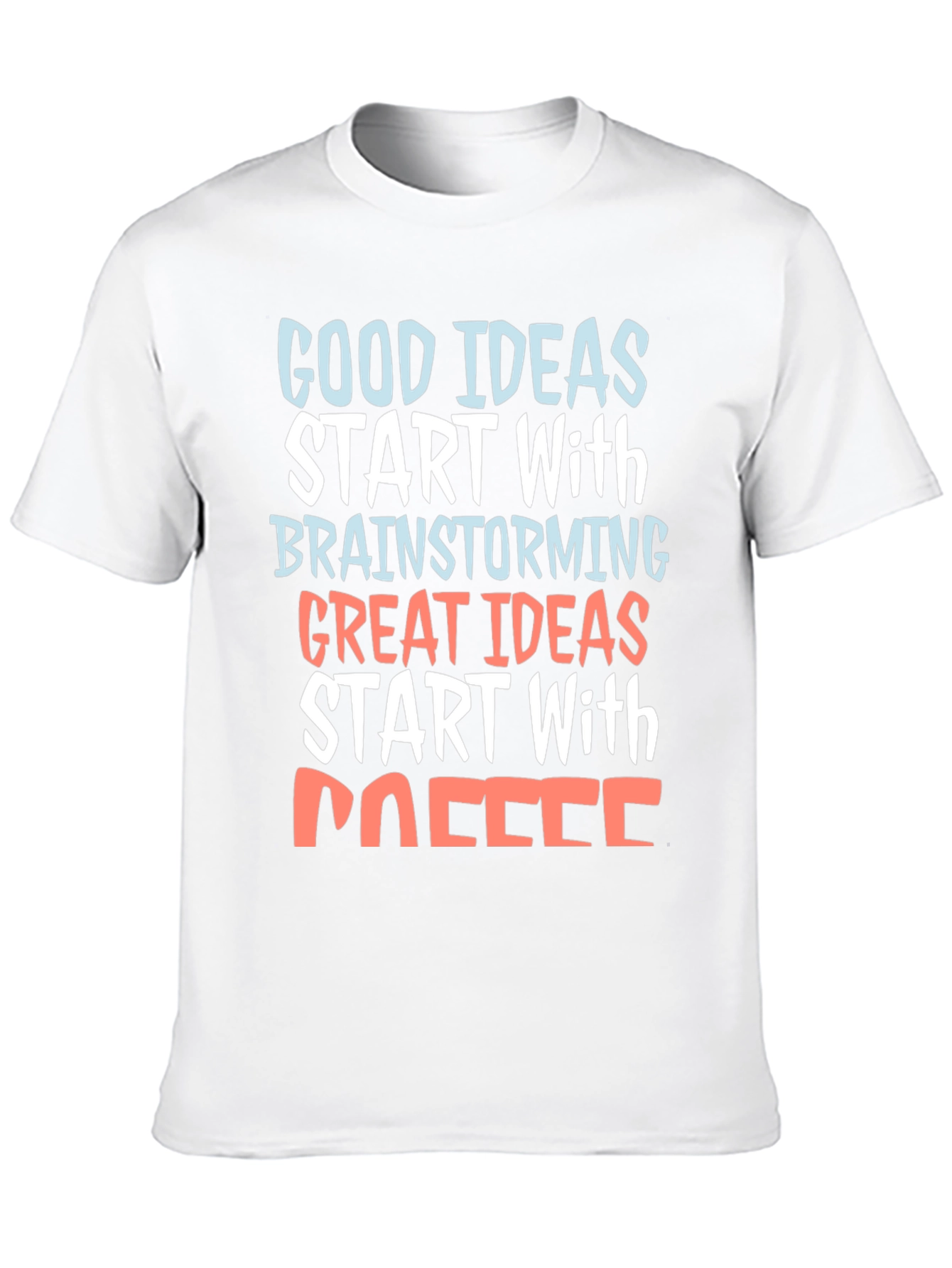 Coffee Brainstorming Graphic Tee