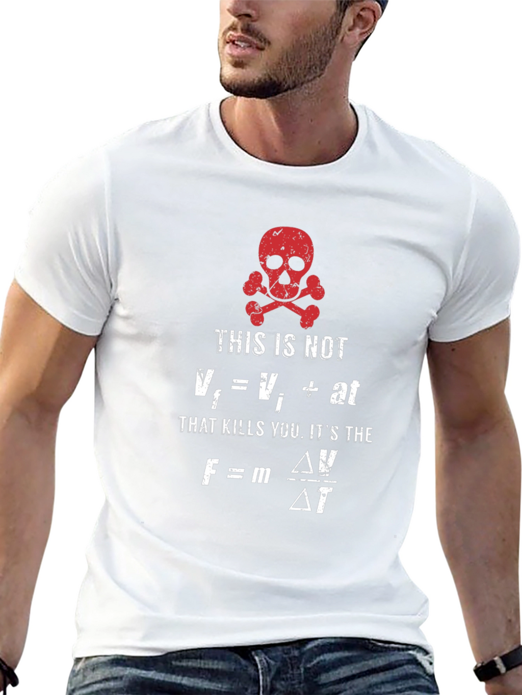 Physics Equation Graphic T-Shirt