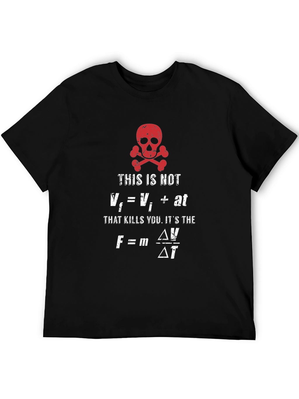 Physics Equation Graphic T-Shirt