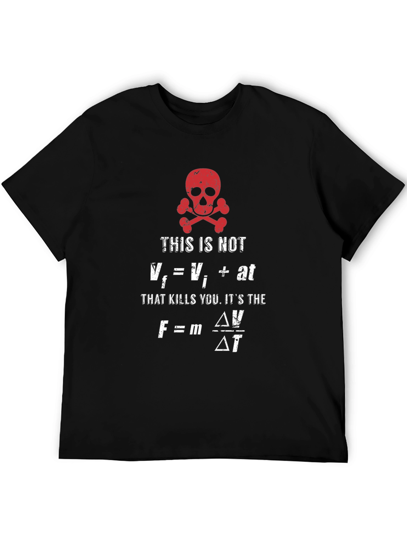 Physics Equation Graphic T-Shirt