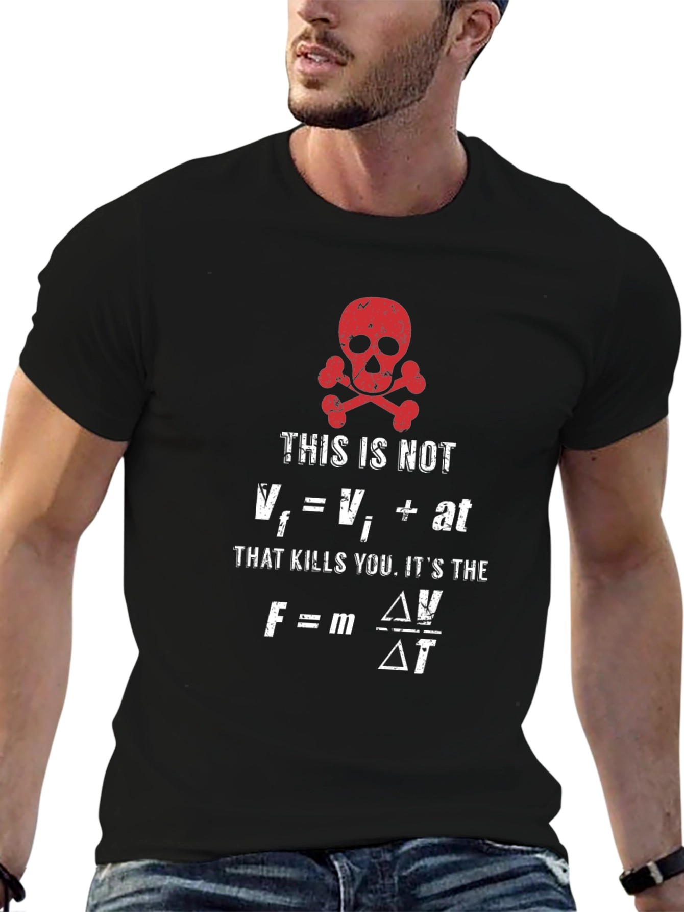 Physics Equation Graphic T-Shirt