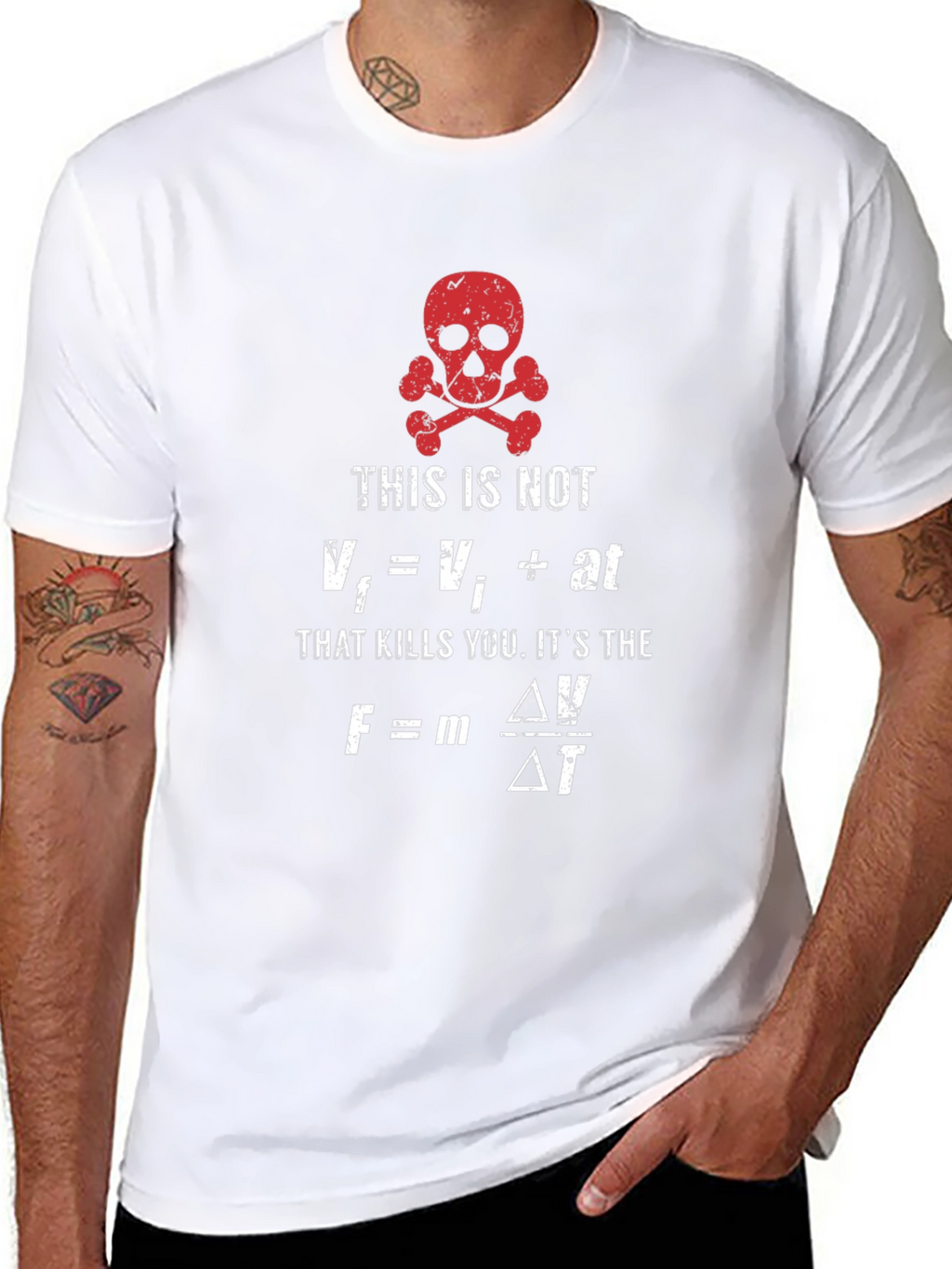 Physics Equation Graphic T-Shirt
