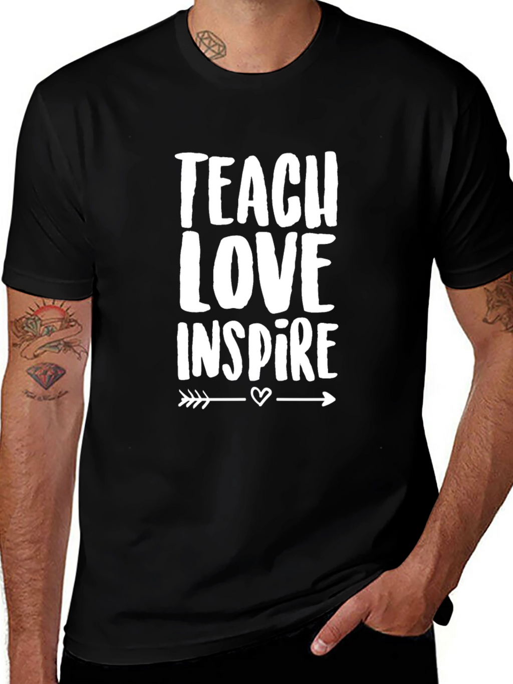 Teach Love Inspire Graphic T-Shirt