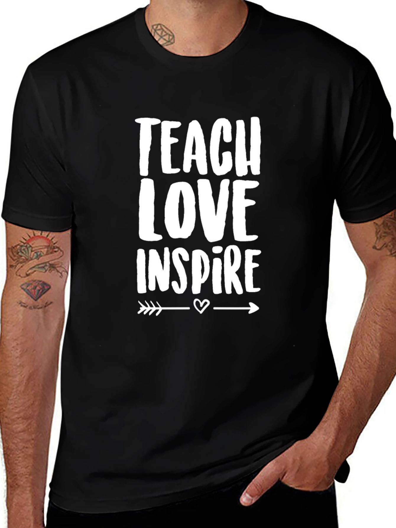 Teach Love Inspire Graphic T-Shirt