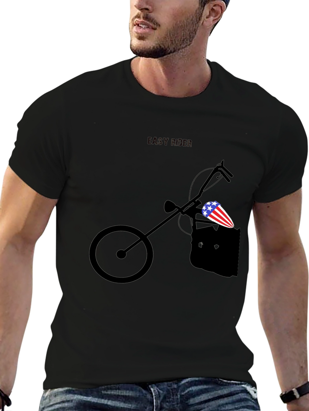 Easy Rider Motorcycle Graphic Tee