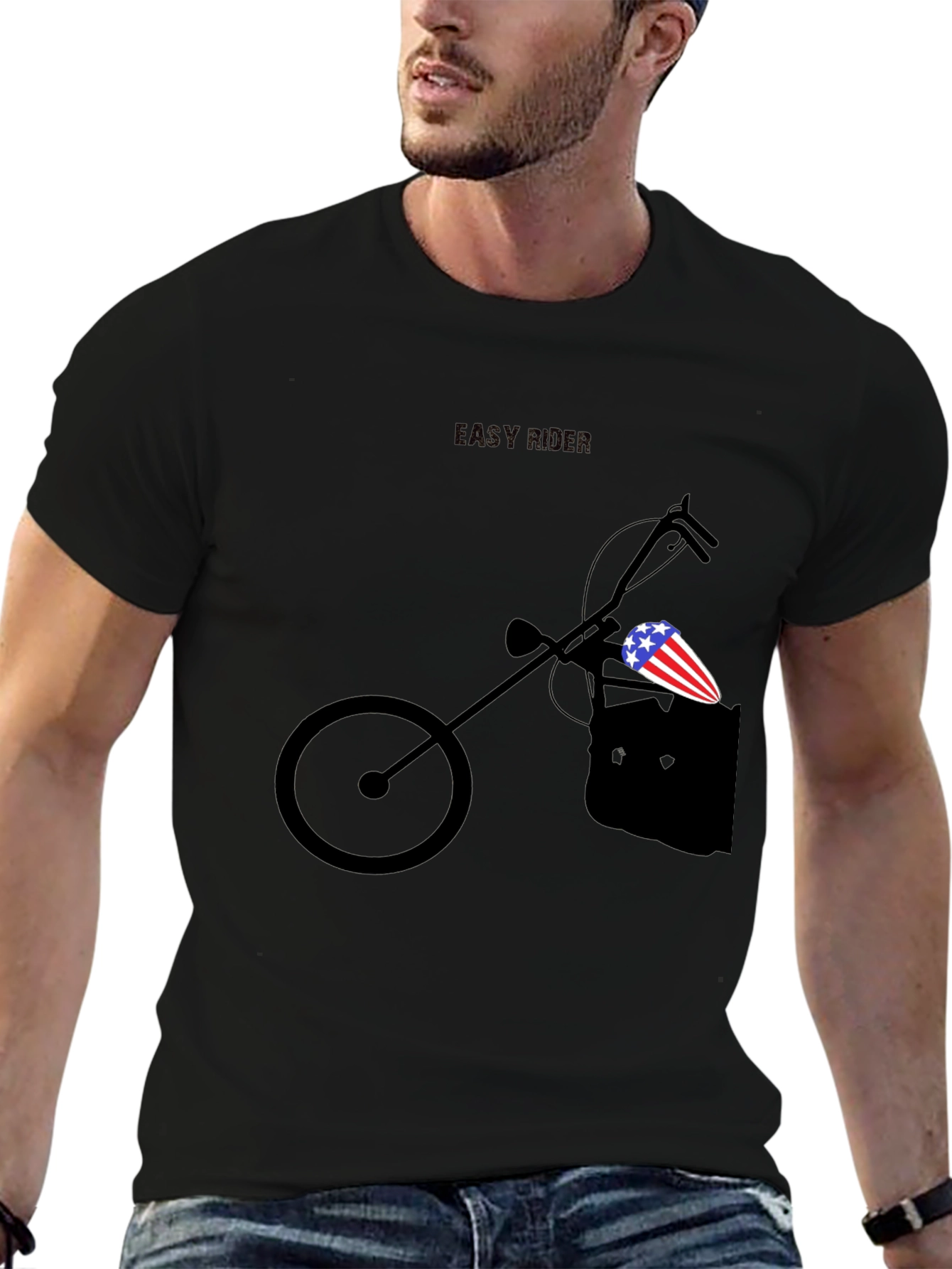 Easy Rider Motorcycle Graphic Tee