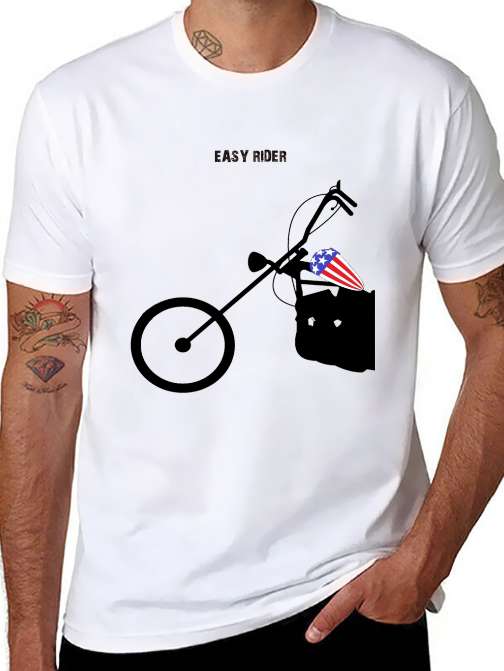 Easy Rider Motorcycle Graphic Tee