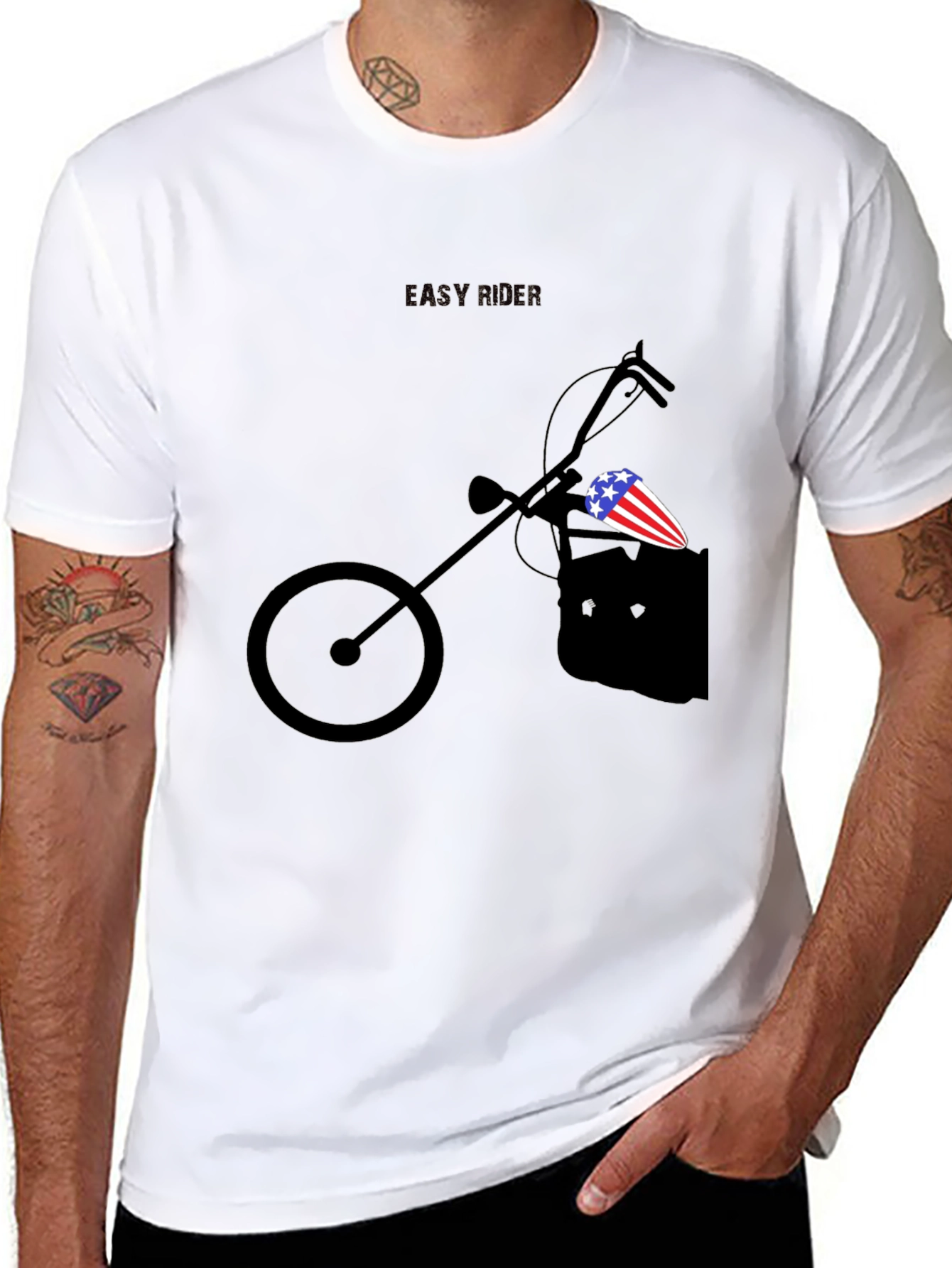 Easy Rider Motorcycle Graphic Tee