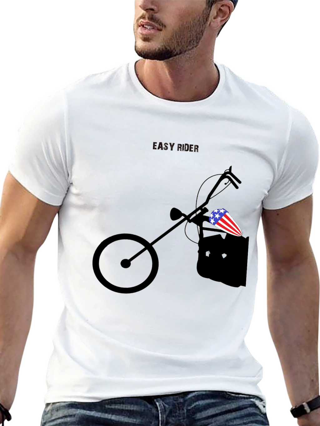 Easy Rider Motorcycle Graphic Tee