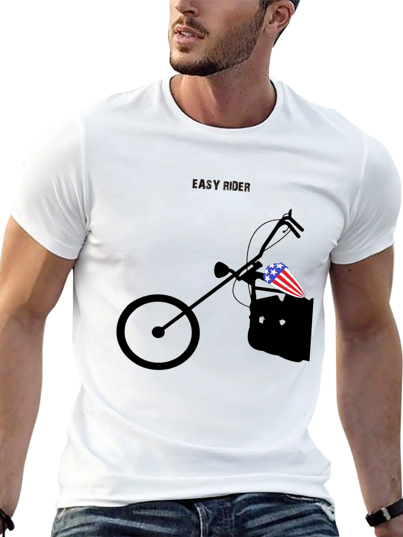 Easy Rider Motorcycle Graphic Tee