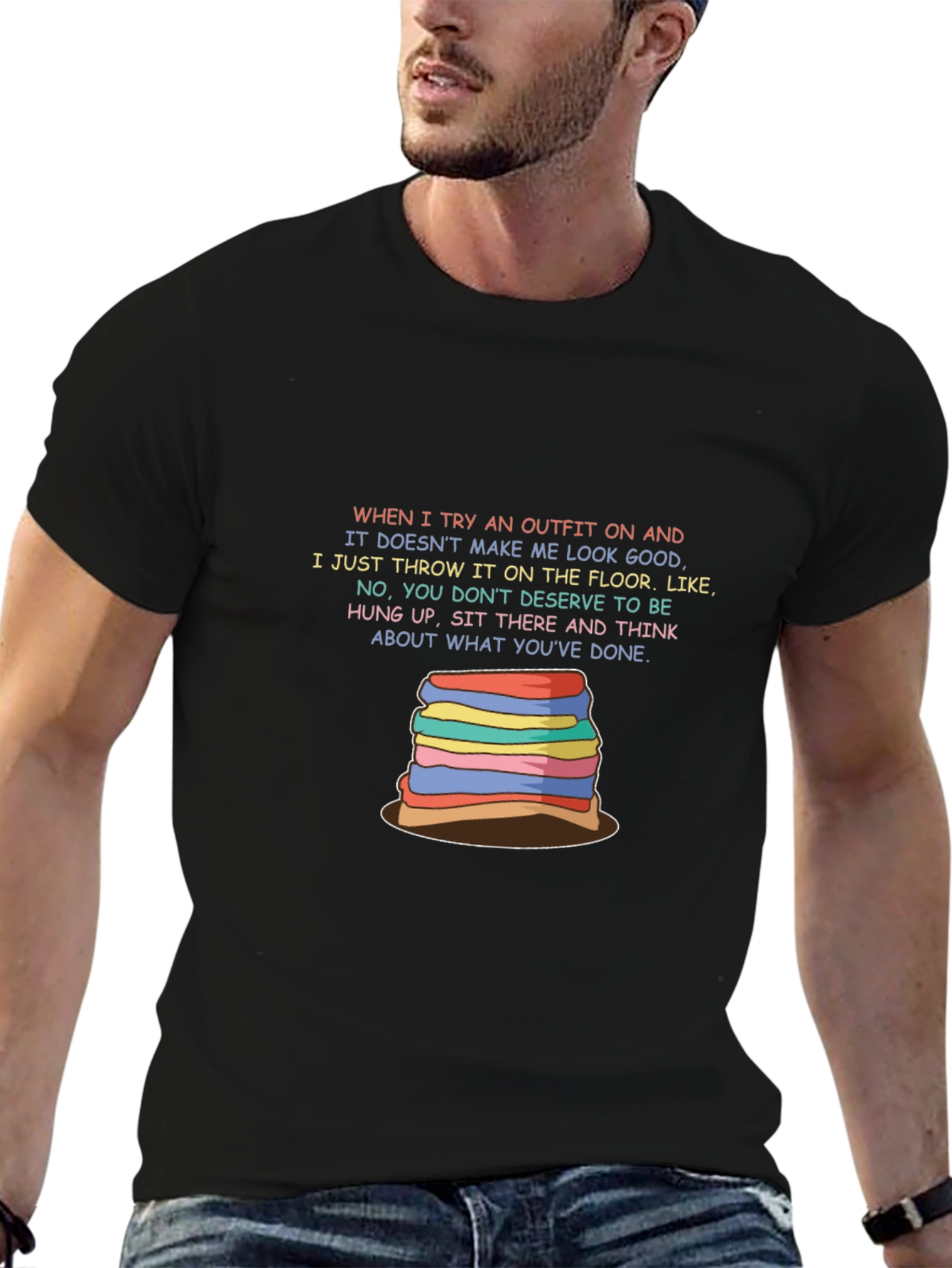 Outfit Throwing Humor T-Shirt