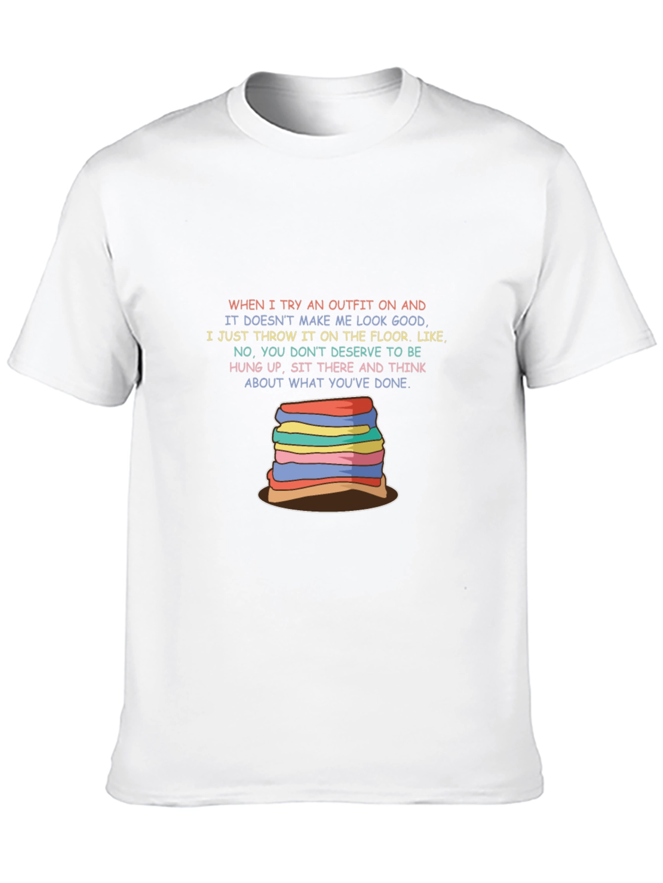 Outfit Throwing Humor T-Shirt
