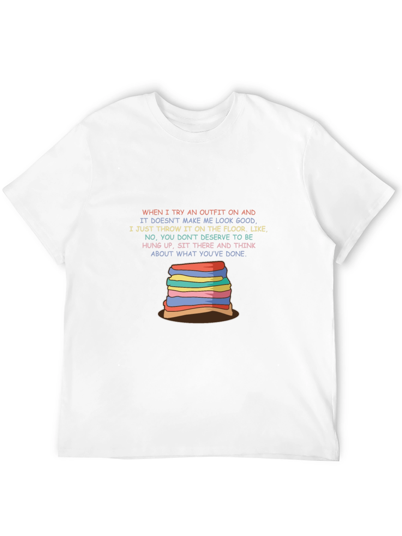Outfit Throwing Humor T-Shirt
