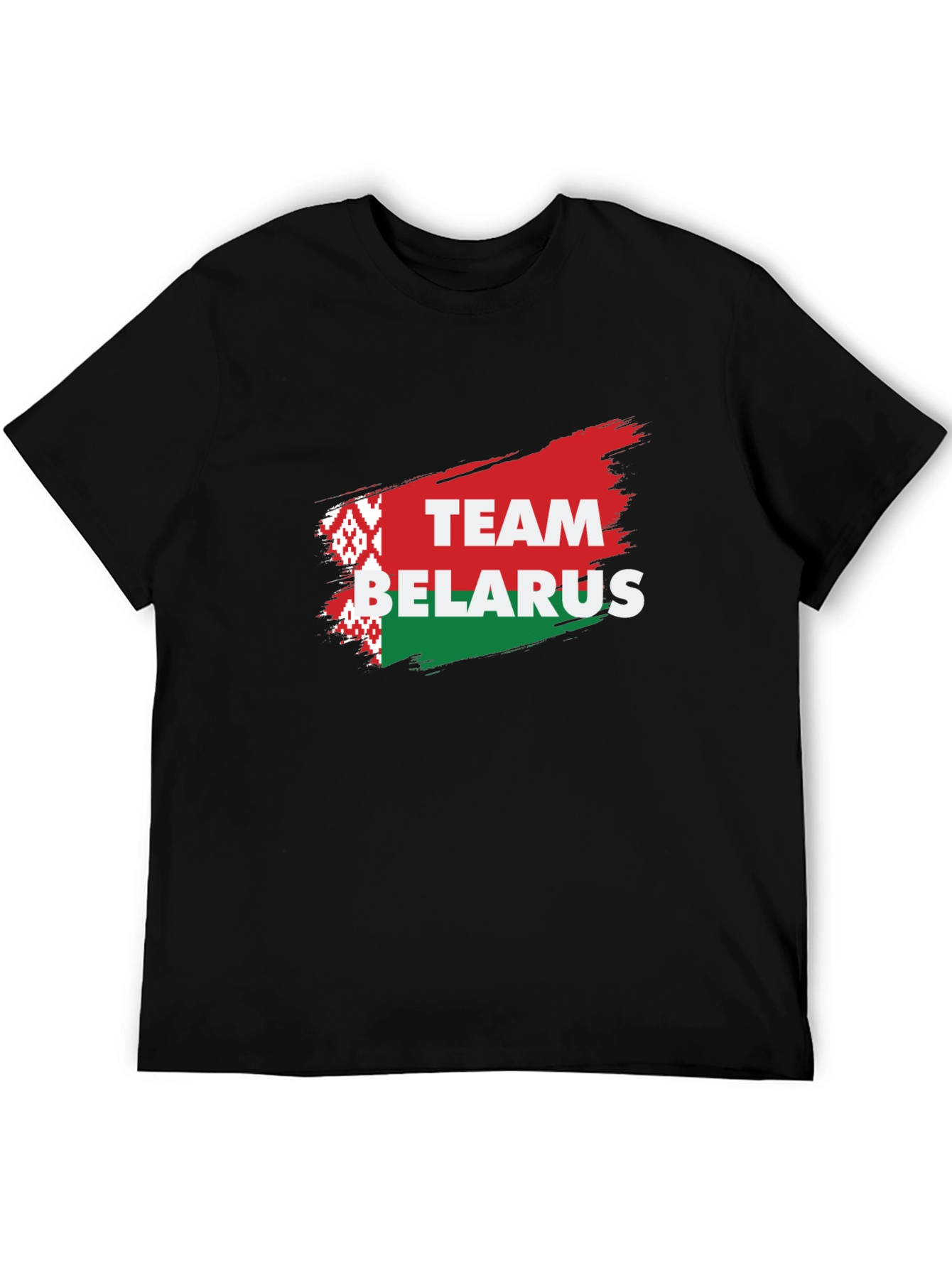 Belarus Team Pride T-Shirt - Black Cotton Tee