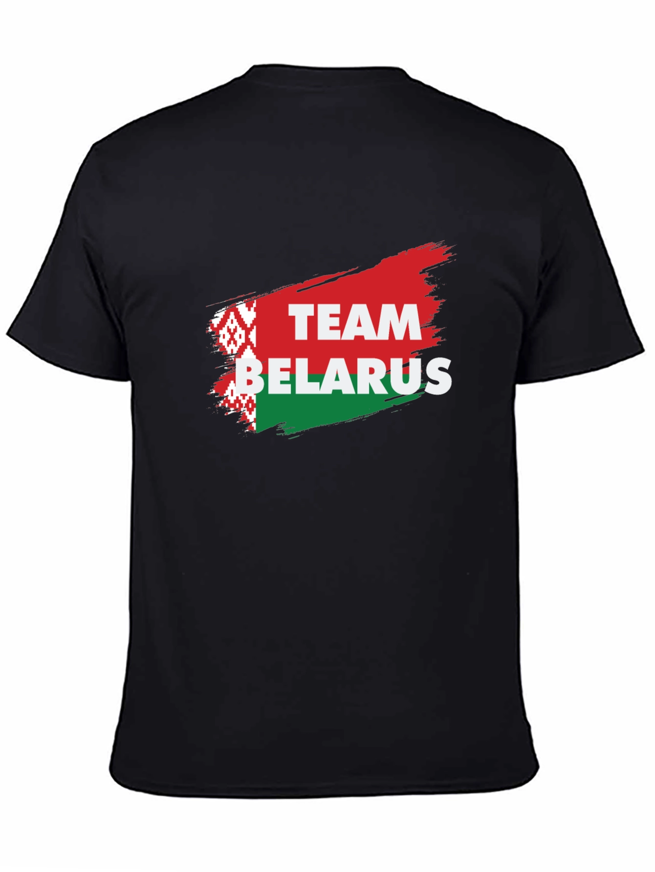 Belarus Team Pride T-Shirt - Black Cotton Tee