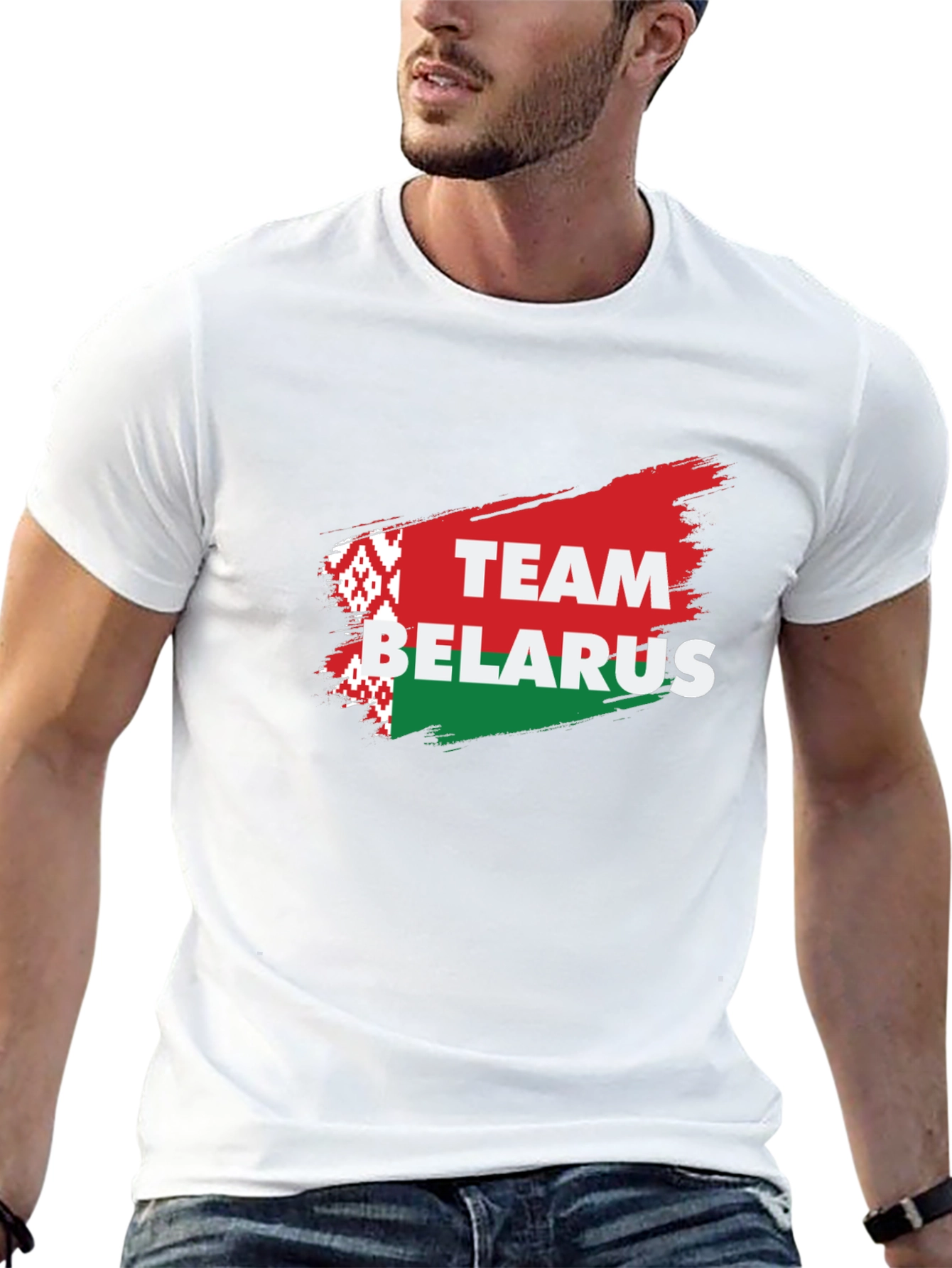 Belarus Team Pride T-Shirt - Black Cotton Tee