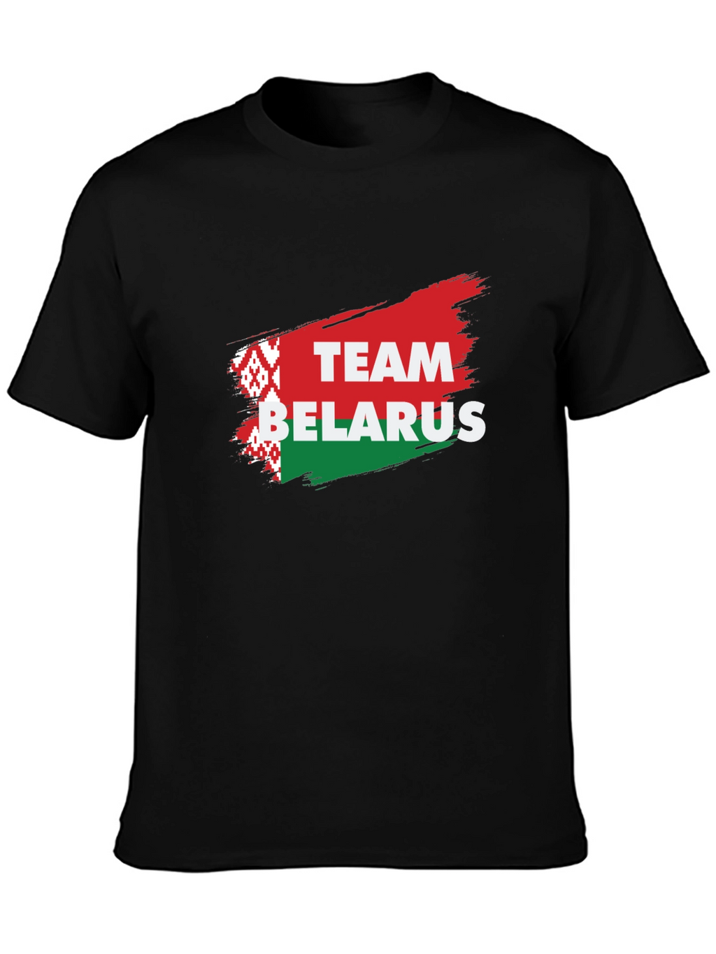 Belarus Team Pride T-Shirt - Black Cotton Tee