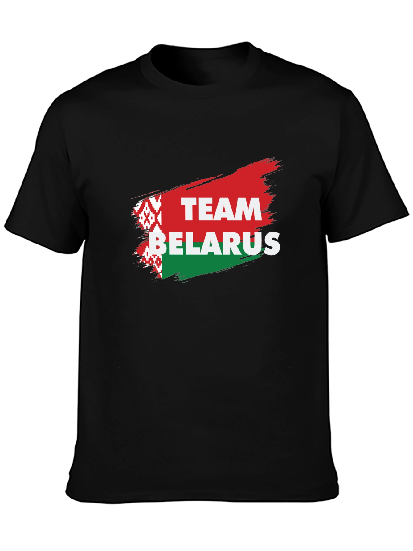 Belarus Team Pride T-Shirt - Black Cotton Tee