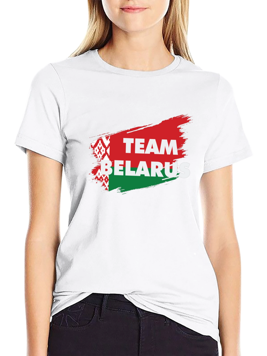 Belarus Team Pride T-Shirt - Black Cotton Tee