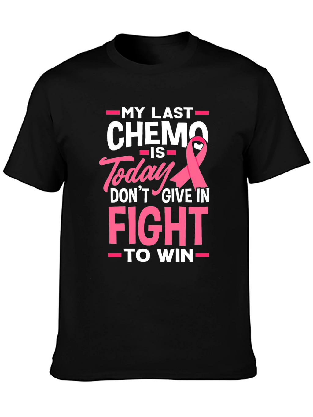 My Last Chemo Today Breast Cancer Awareness T-Shirt