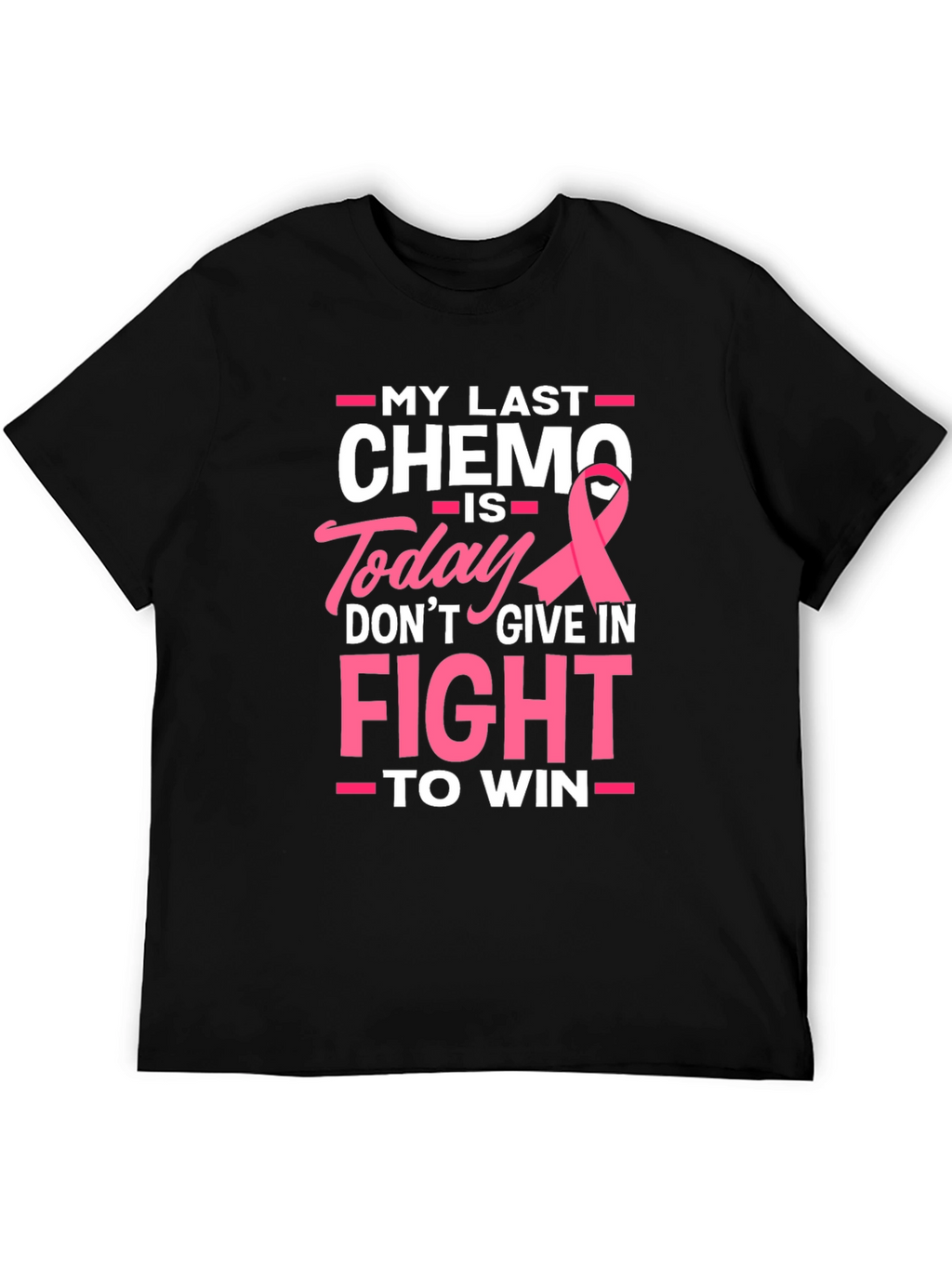 My Last Chemo Today Breast Cancer Awareness T-Shirt
