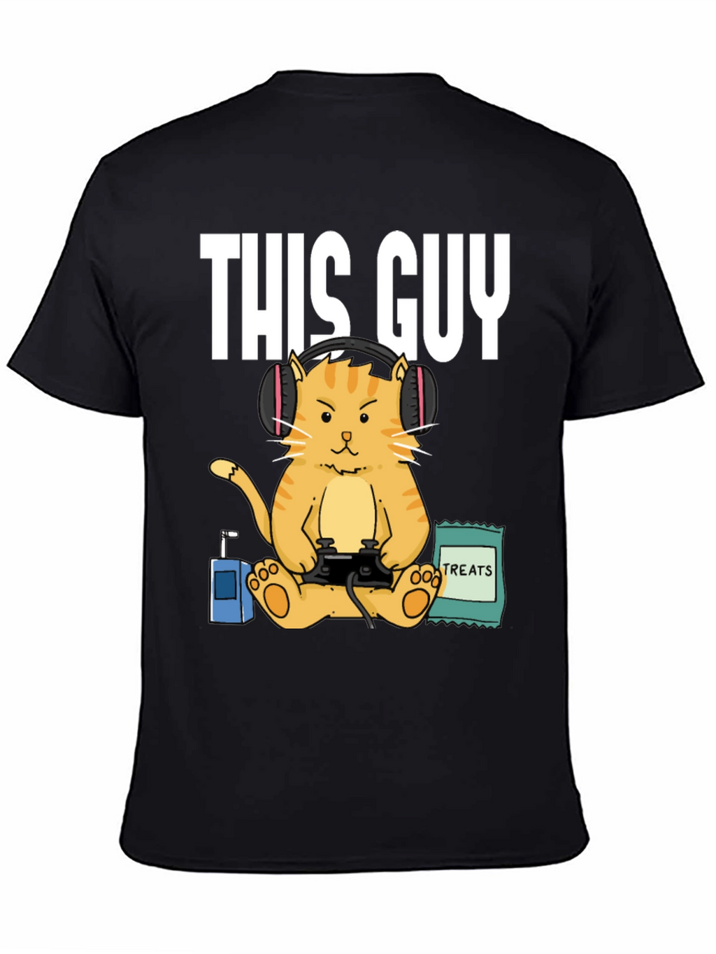 This Guy Gamer Cat T-Shirt