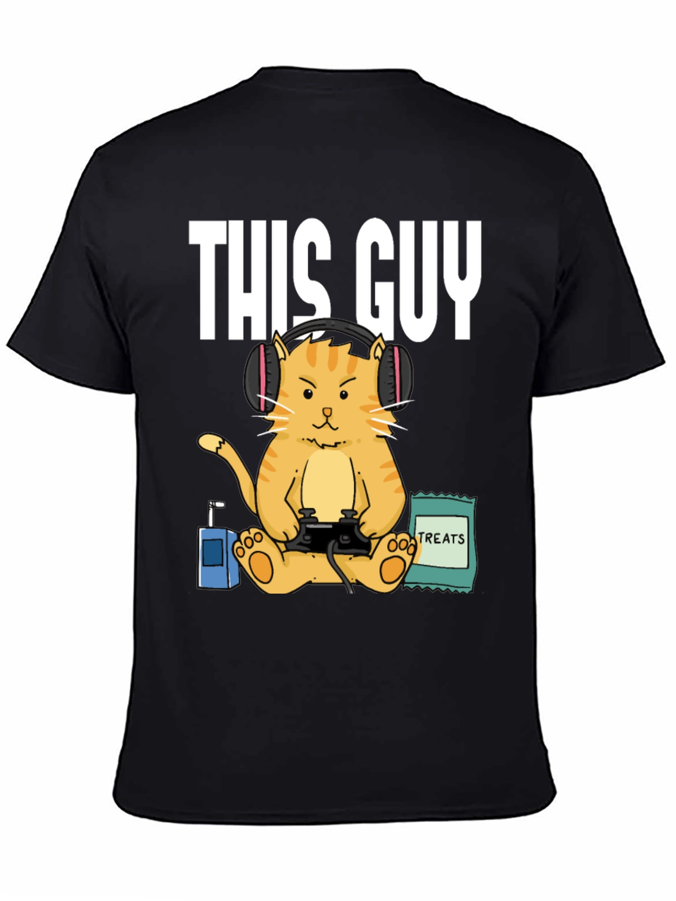 This Guy Gamer Cat T-Shirt
