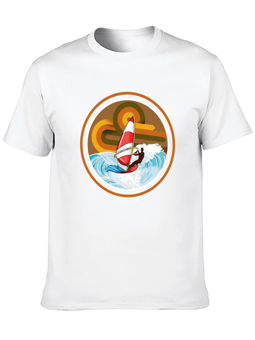 Retro Windsurfing T-Shirt