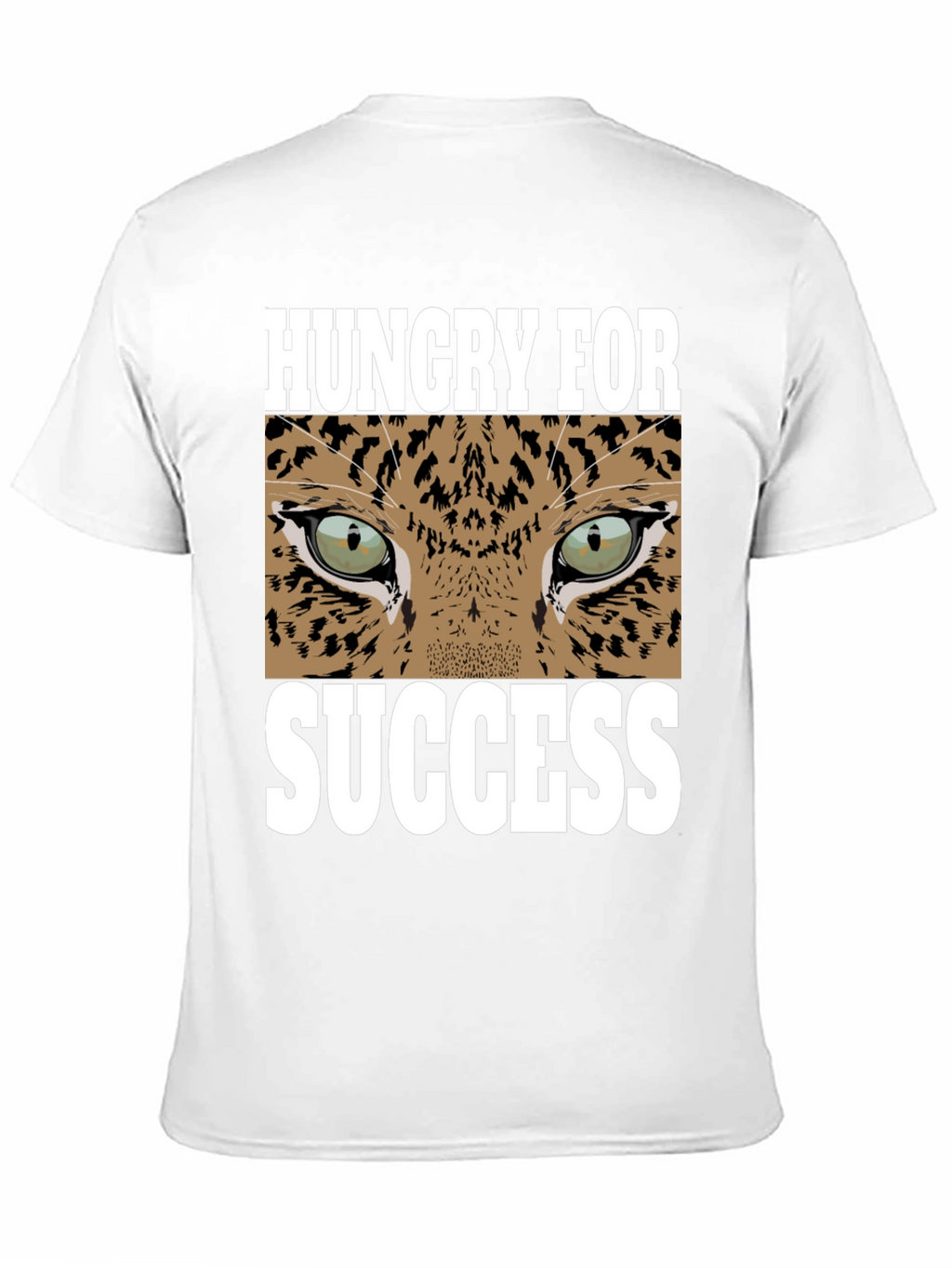 Hungry for Success Leopard Print T-Shirt