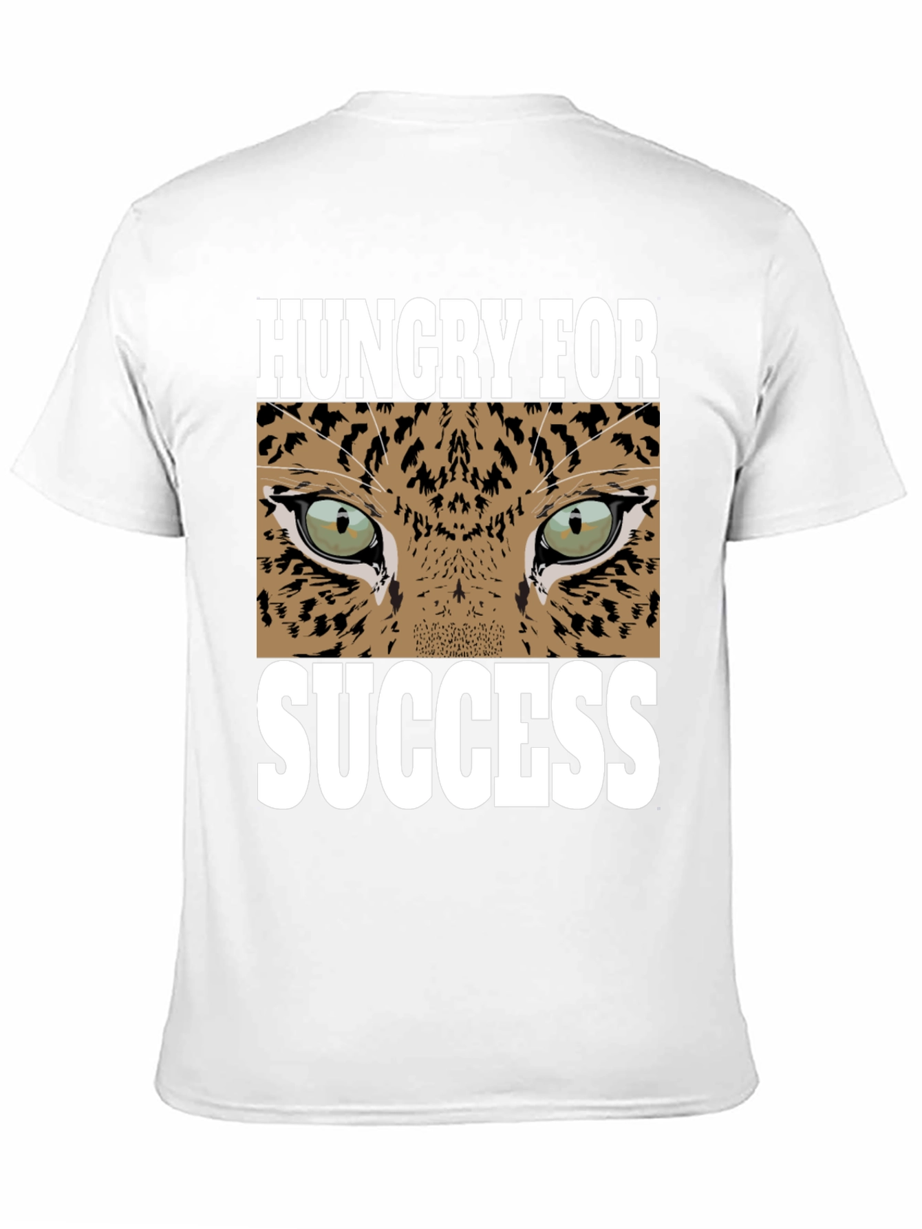 Hungry for Success Leopard Print T-Shirt