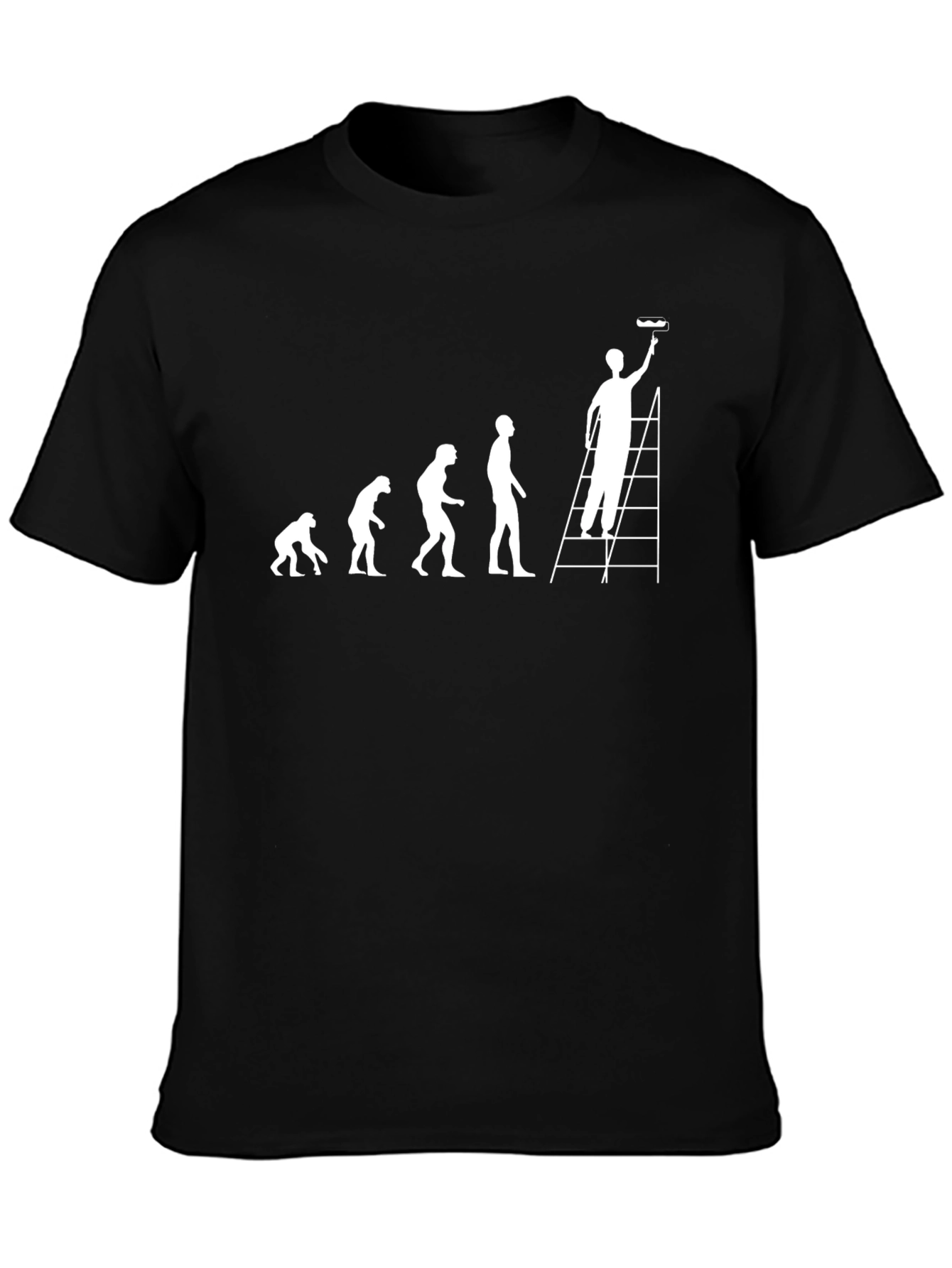 Painter Evolution T-Shirt - Funny DIY Home Improvement Tee