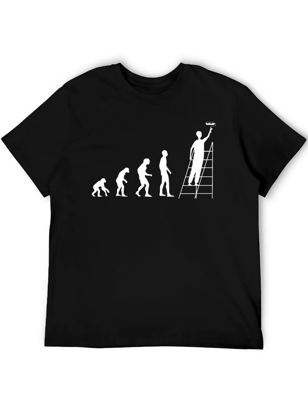 Painter Evolution T-Shirt - Funny DIY Home Improvement Tee