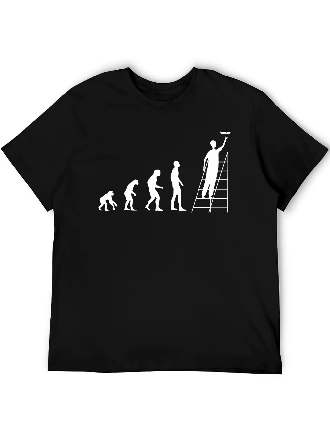 Painter Evolution T-Shirt - Funny DIY Home Improvement Tee
