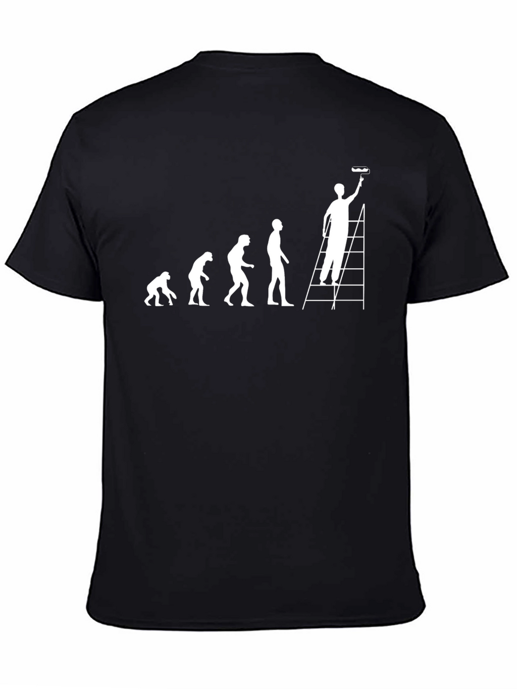 Painter Evolution T-Shirt - Funny DIY Home Improvement Tee