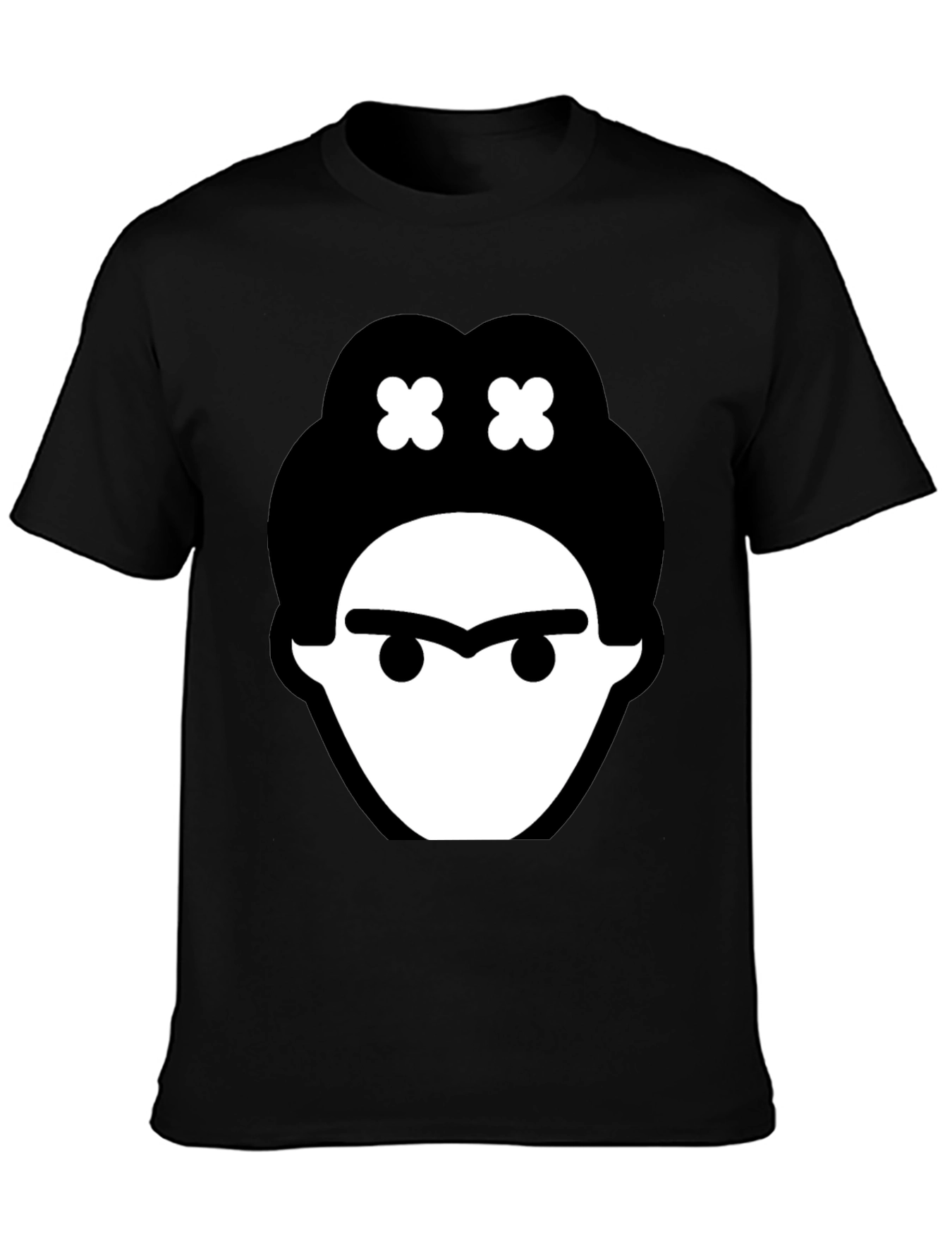 Frida Kahlo Graphic Tee - Black Cotton T-Shirt