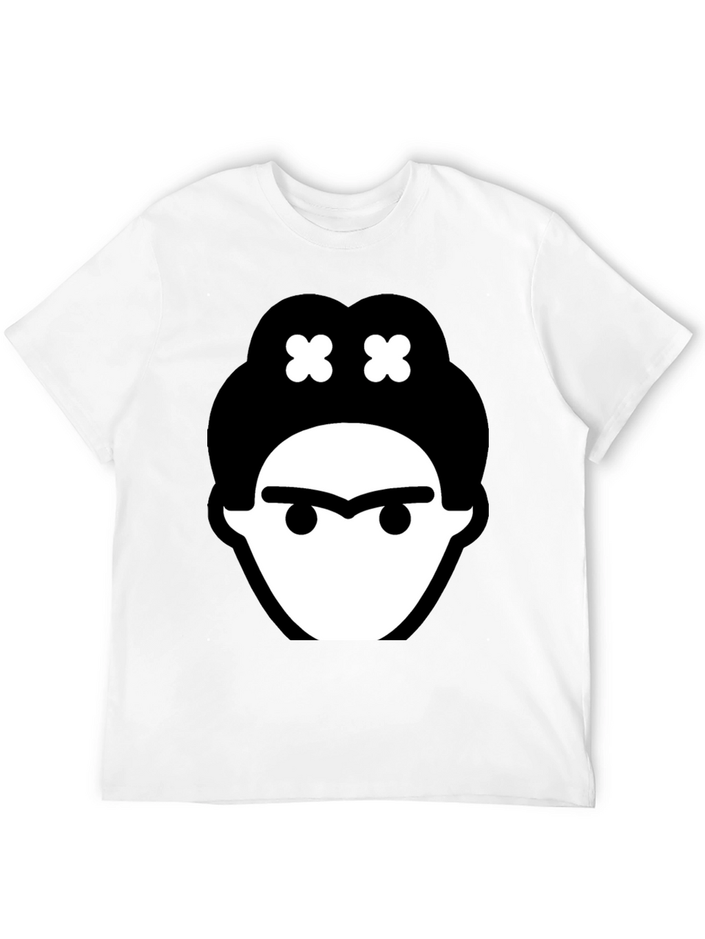 Frida Kahlo Graphic Tee - Black Cotton T-Shirt