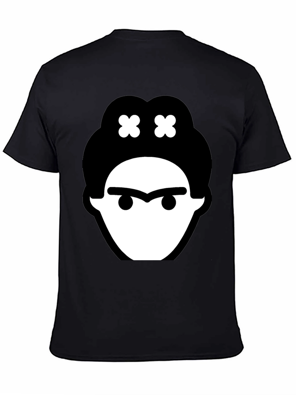 Frida Kahlo Graphic Tee - Black Cotton T-Shirt