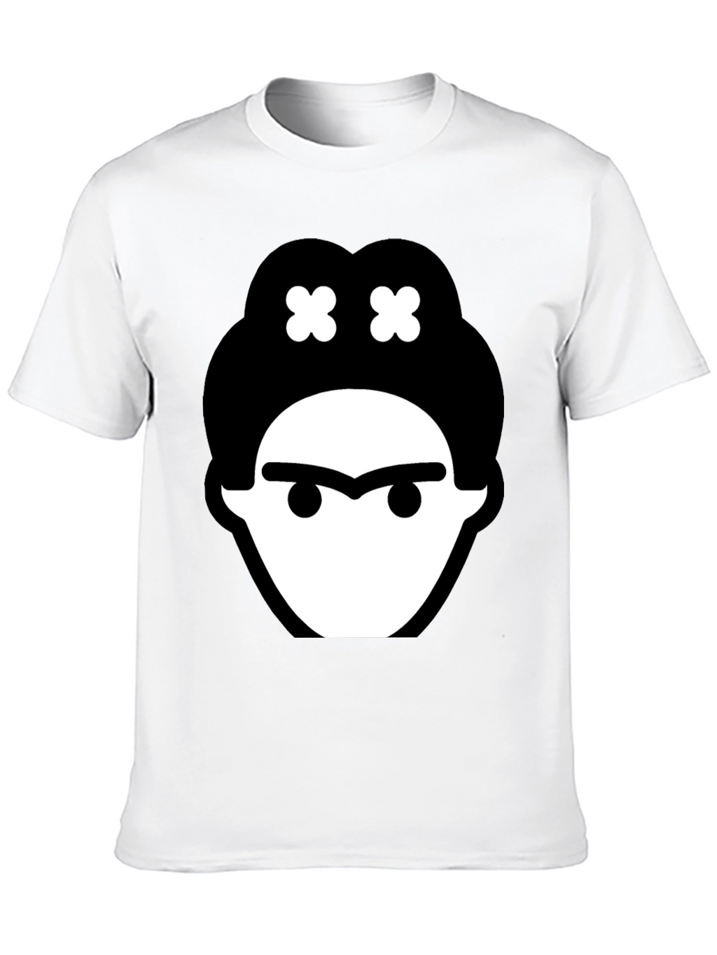 Frida Kahlo Graphic Tee - Black Cotton T-Shirt