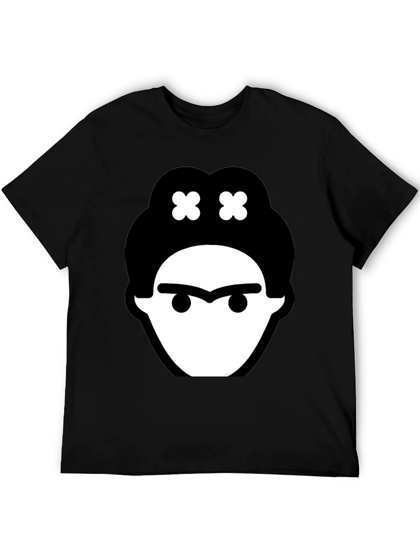 Frida Kahlo Graphic Tee - Black Cotton T-Shirt