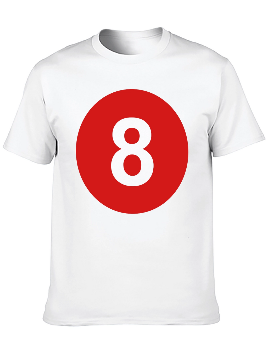 8 Ball Graphic Tee - Retro Style