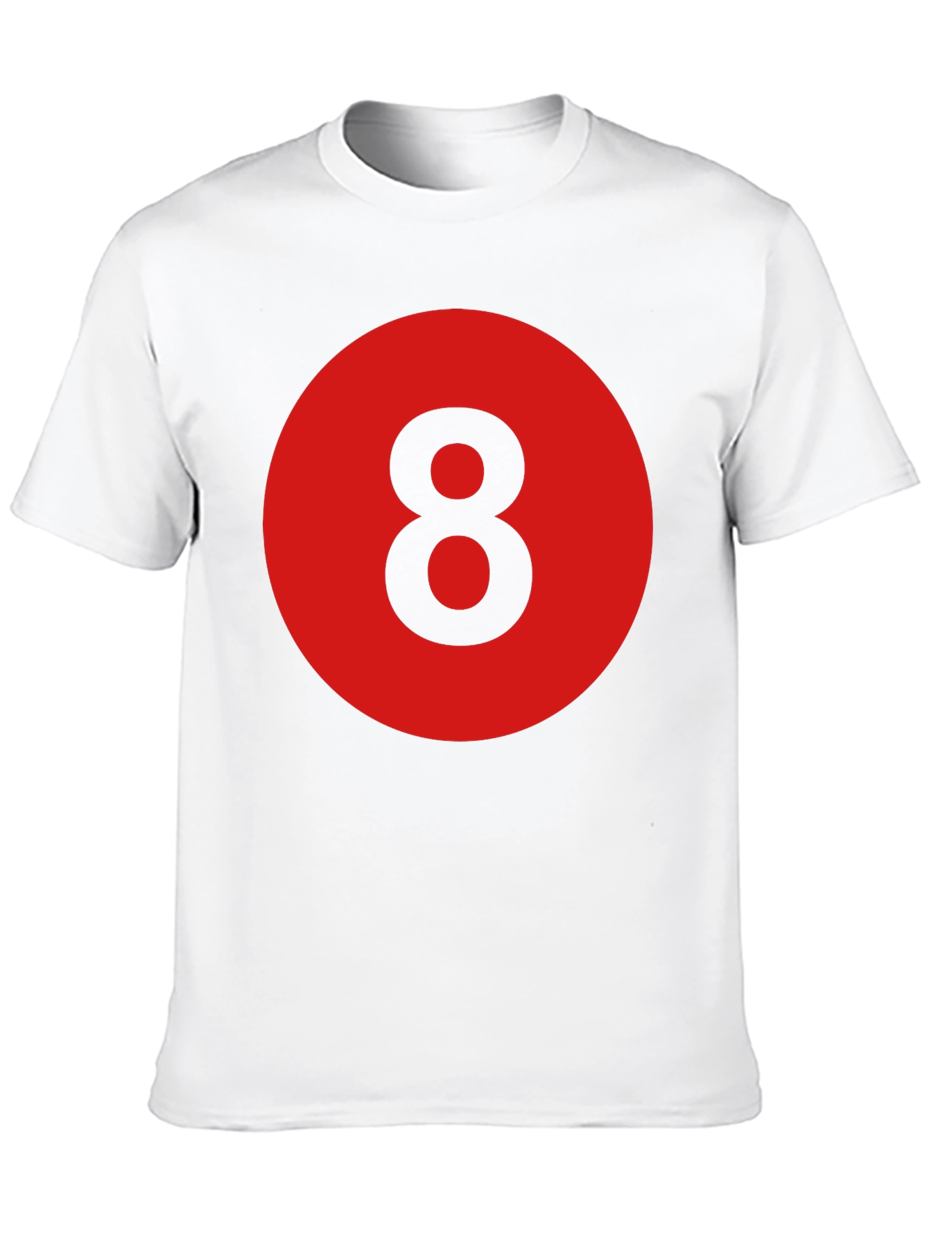 8 Ball Graphic Tee - Retro Style