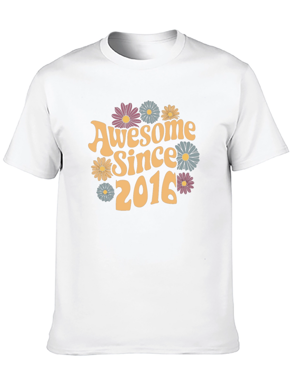 Awesome Since 2016 Graphic T-Shirt