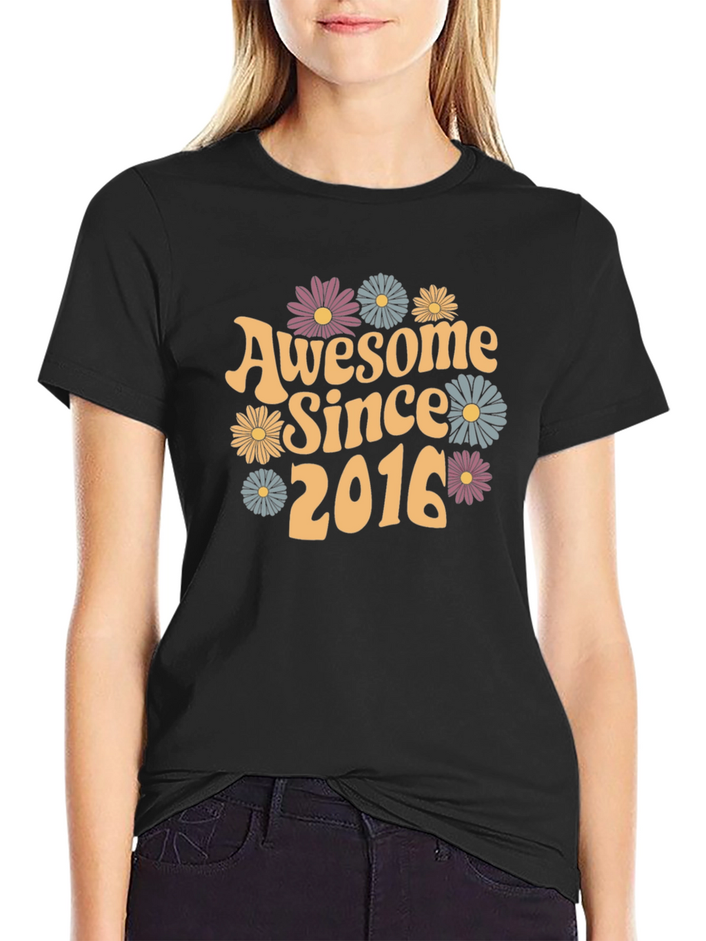 Awesome Since 2016 Graphic T-Shirt